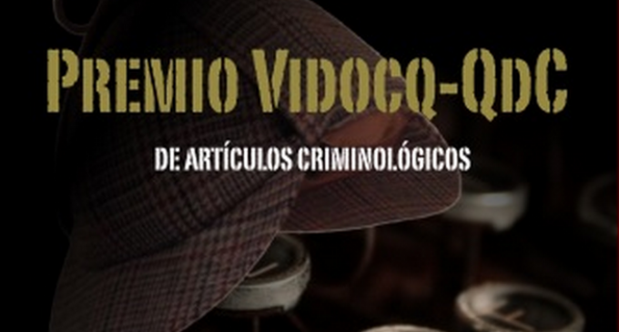 I Premio Vidocq-QdC de artículos criminológicos