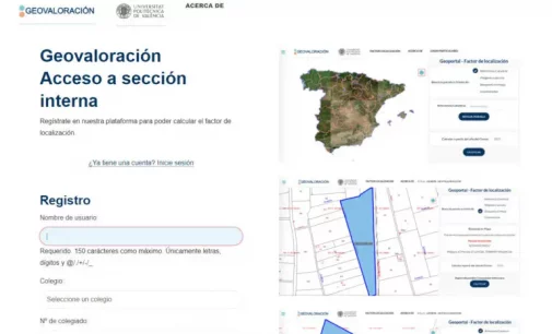 Actualización del Geoportal para el cálculo de los Factores de Localización en la Comunidad Valenciana